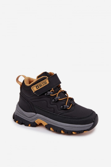 scarpe Stivali da neve Infantile con chiusure adesive Big Star SS374013 colore nero