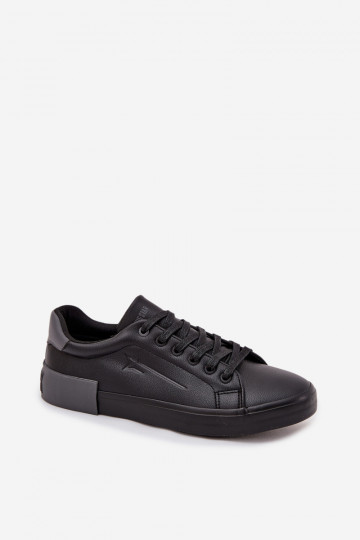 Sneakers da uomo in pelle sintetica nere "Big Star OO174019"