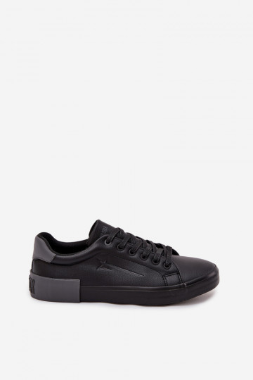 Sneakers da uomo in pelle sintetica nere "Big Star OO174019" 2