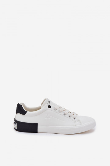 Sneakers da uomo in pelle sintetica bianche "Big Star OO174018" 2