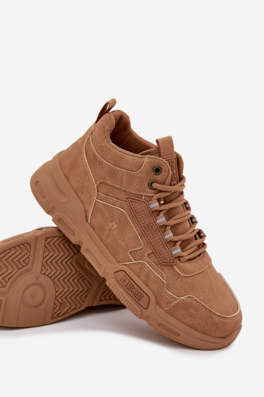 Scarpe modello sneakers Deveschio Big Star SS174281 HI-POLY SYSTEM colore marrone