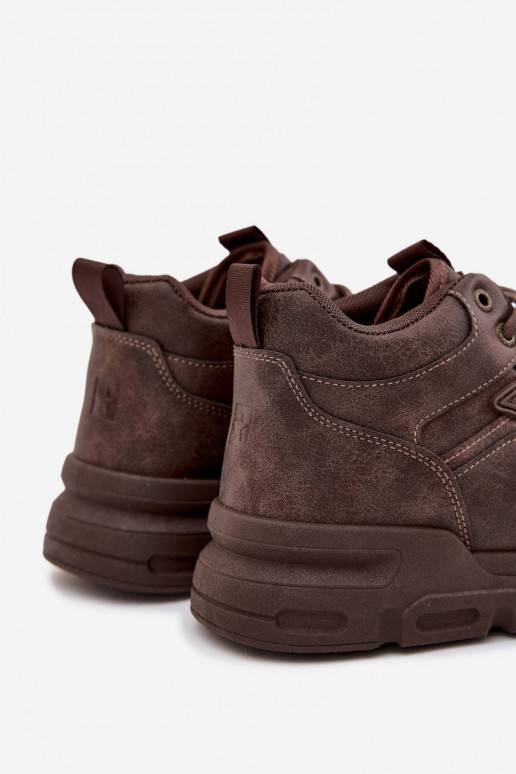 Scarpe modello sneakers Deveschio Big Star SS174283 HI-POLY SYSTEM Deverrone scuro