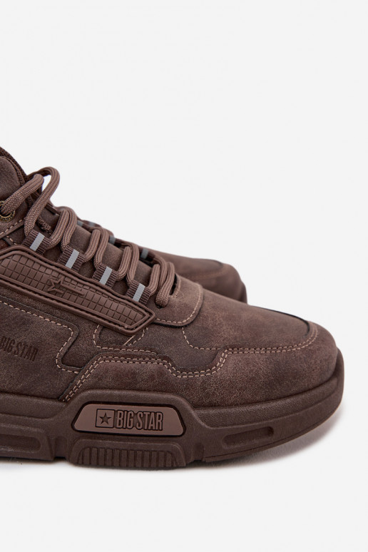 Scarpe modello sneakers Deveschio Big Star SS174283 HI-POLY SYSTEM Deverrone scuro