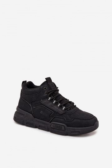 Scarpe sportive da uomo nere "Big Star SS174282 HI-POLY SYSTEM"