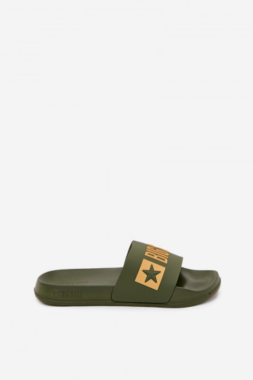 Pantofole Deveschio Big Star SS174360 colore verde 2