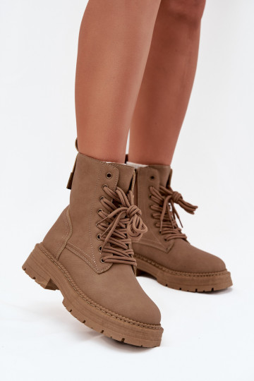 Femminile Stivaletti da lavoro Al Castello beige Tirina