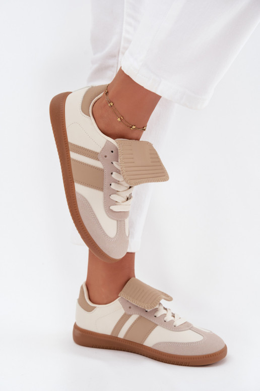 Basso Scarpe modello sneakers FemminileINyAiniętym Językiem beige Ardira