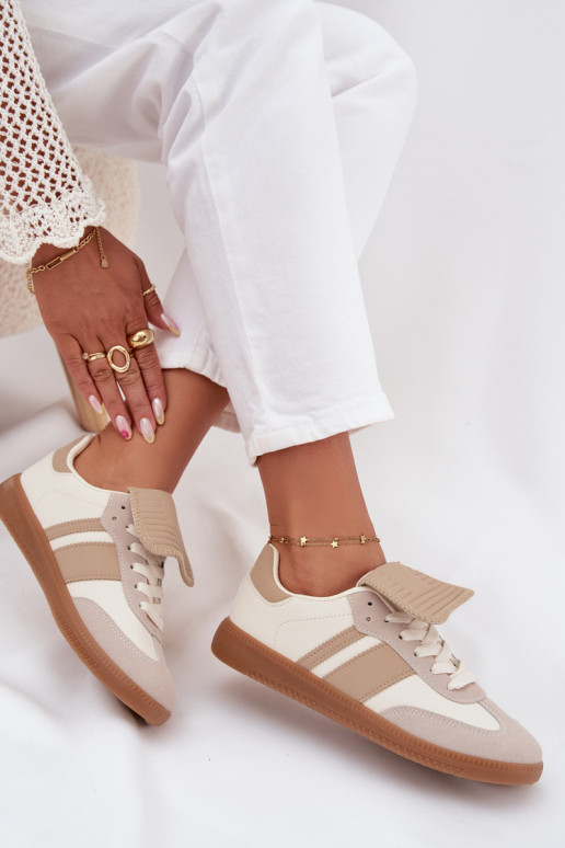 Basso Scarpe modello sneakers FemminileINyAiniętym Językiem beige Ardira