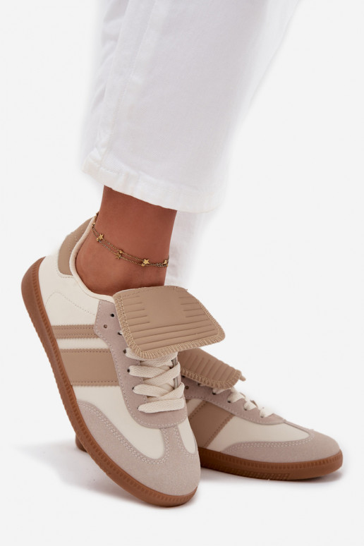 Basso Scarpe modello sneakers FemminileINyAiniętym Językiem beige Ardira