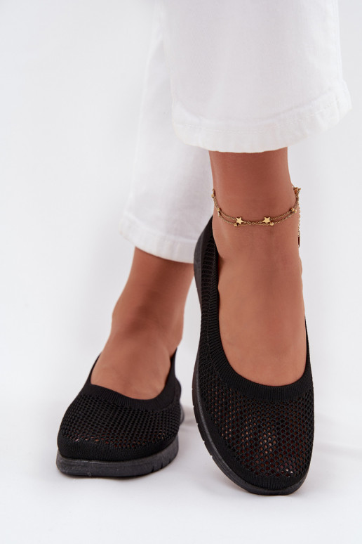 griglia Ballerine Femminile IN SportoAym Stylu colore nero Virella