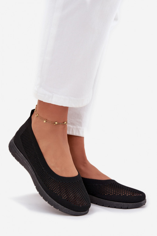 griglia Ballerine Femminile IN SportoAym Stylu colore nero Virella