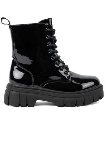 colore nero laccato stivali da equitazione alti na masyAnej podeszAie 2