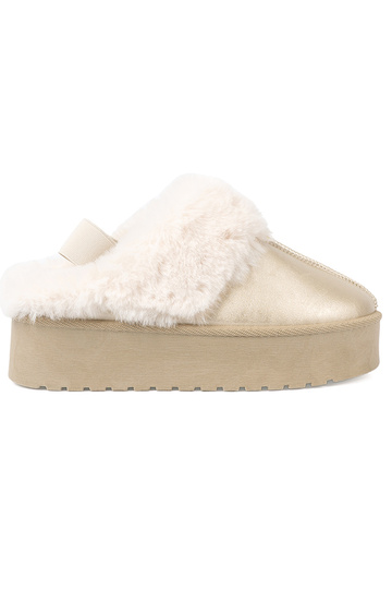 colore dorato scarpe a'la Stivali da neve z Colore biancom cappotto 2