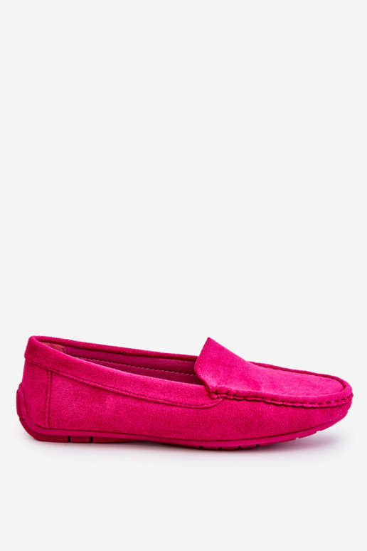 Mocassini in pelle scamosciata Femminile colore rosa Morreno Mocassini in pelle scamosciata Femminile colore rosa Morreno
