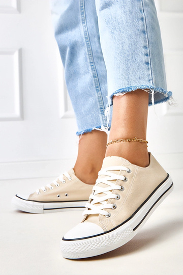 Scarpe sportive classiche da donna in beige Zurhat 2