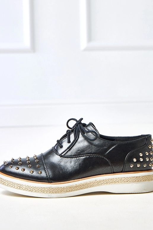 Stivaletti da donna neri con borchie... Stivaletti da donna neri con borchie...