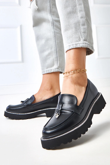 Mocassini neri con...