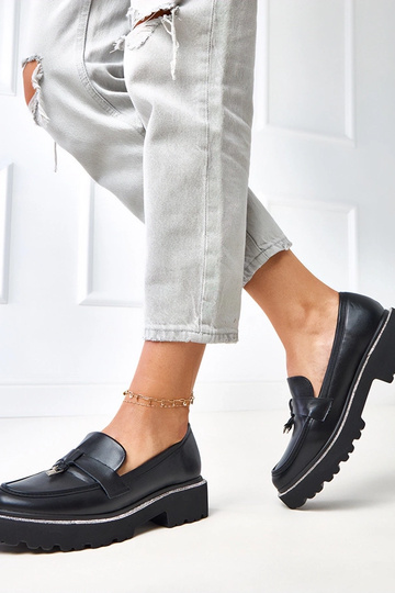 Mocassini neri con... 2