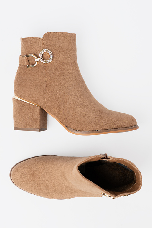 Elegante scarpe A odcieniu brillantementemarronem ze d orom detalem Elegante scarpe A odcieniu brillantementemarronem ze d orom detalem