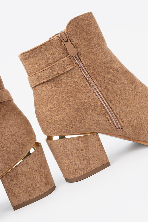 Elegante scarpe A odcieniu brillantementemarronem ze d orom detalem Elegante scarpe A odcieniu brillantementemarronem ze d orom detalem