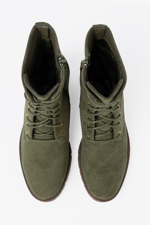 colore verde Scarpe da donna allacciato colore verde Scarpe da donna allacciato