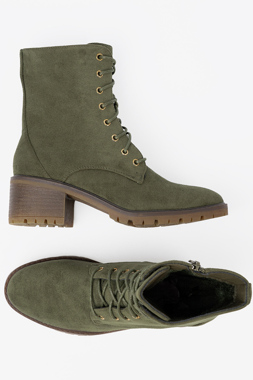 colore verde Scarpe da donna allacciato colore verde Scarpe da donna allacciato