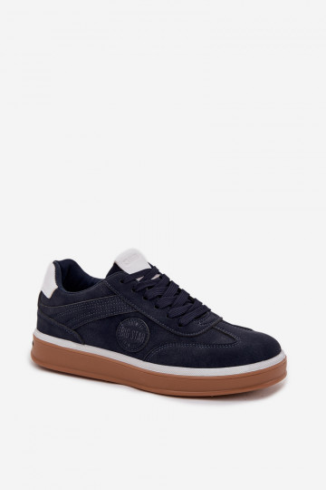 Scarpe modello sneakers Deveschio Basso Big Star SS174021 HI-POLY SYSTEM blu scuro