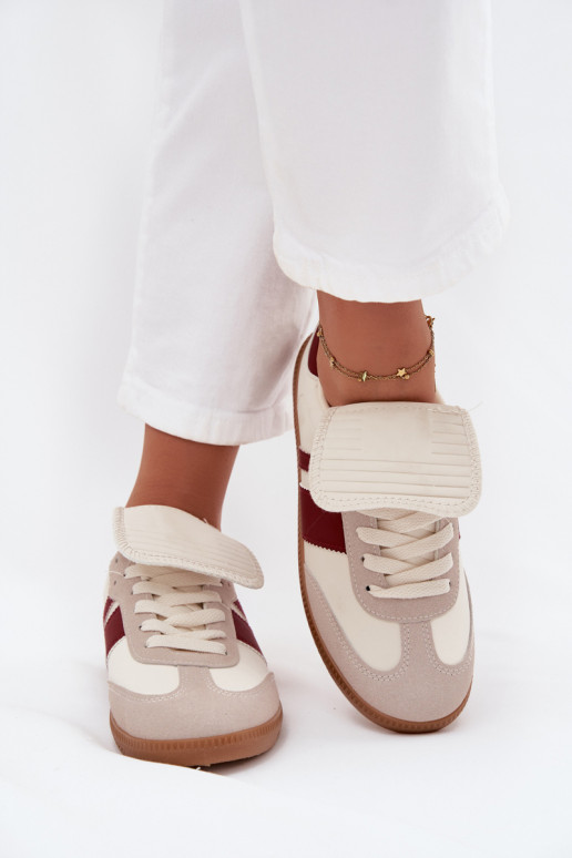 Basso Scarpe modello sneakers FemminileINyAiniętym Językiem Borgogna Ardira