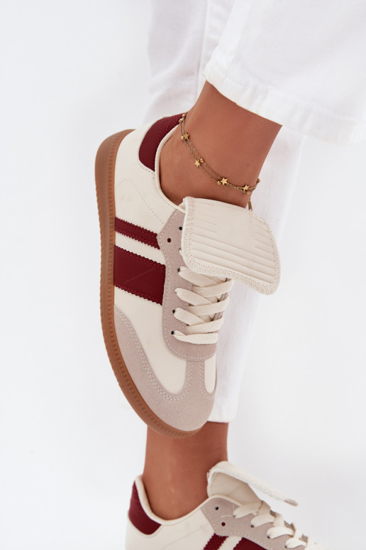 Basso Scarpe modello sneakers FemminileINyAiniętym Językiem Borgogna Ardira