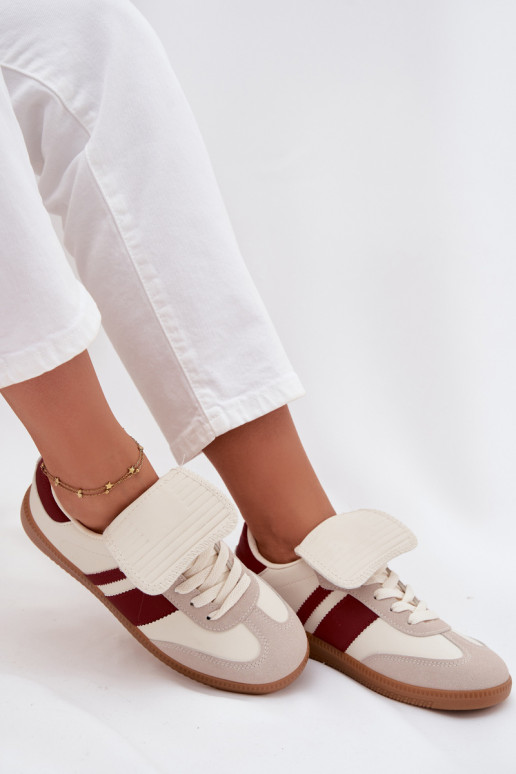 Basso Scarpe modello sneakers FemminileINyAiniętym Językiem Borgogna Ardira