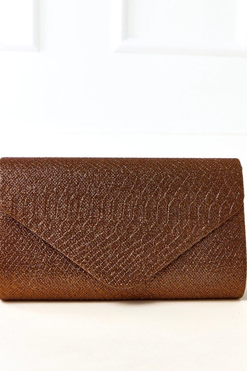 Borsetta marrone a forma di...