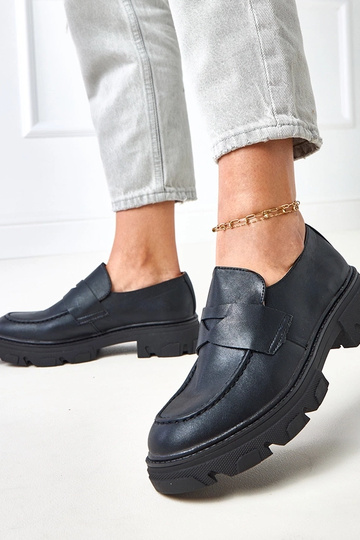 Mocassini neri opachi da... 2