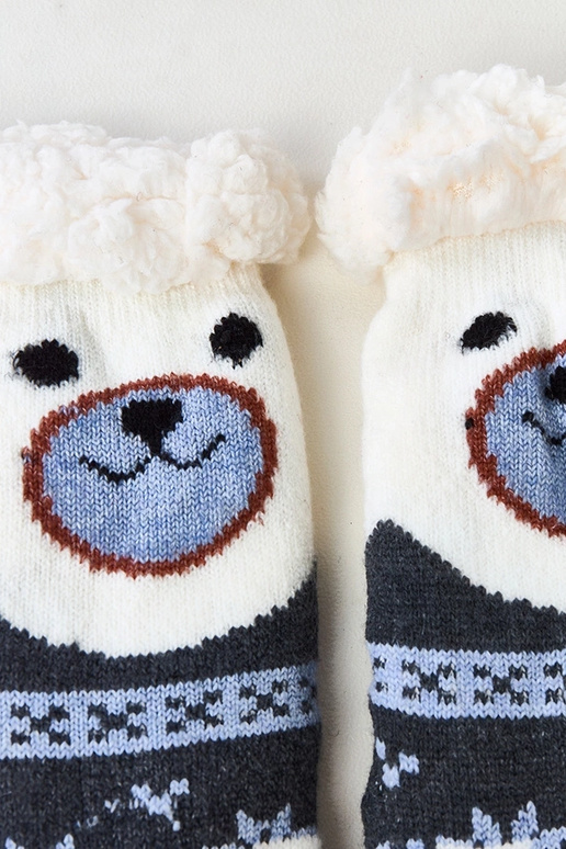 Calze grigio grafite con pelliccia Lotis Calze grigio grafite con pelliccia Lotis