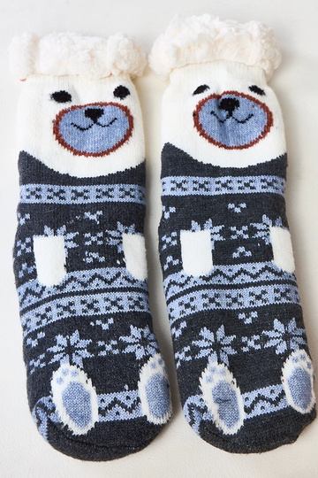 Calze grigio grafite con... 2