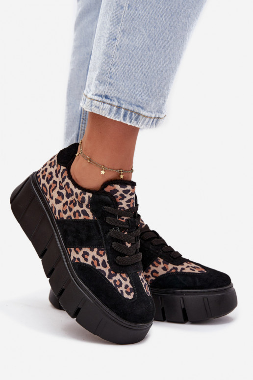 dalla pelle scamosciata riscaldamento Scarpe modello sneakers Femminile con una piattaforma Vinceza 66841 con motivi di pellicci dalla pelle scamosciata riscaldamento Scarpe modello sneakers Femminile con una piattaforma Vinceza 66841 con motivi di pellicci