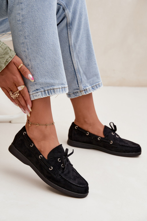 scarpe mocassini da donna con dettagli eleganti colore nero Calivra scarpe mocassini da donna con dettagli eleganti colore nero Calivra