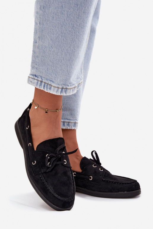 scarpe mocassini da donna con dettagli eleganti colore nero Calivra scarpe mocassini da donna con dettagli eleganti colore nero Calivra