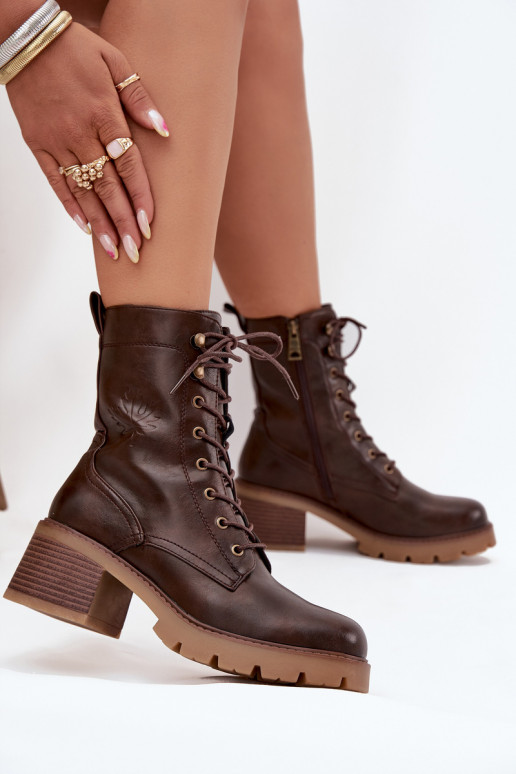 Stivaletti da lavoro Femminile Klocke riscaldamento Vinceza 89136 colore marrone Stivaletti da lavoro Femminile Klocke riscaldamento Vinceza 89136 colore marrone