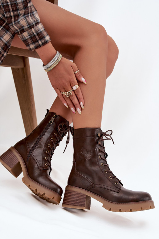 Stivaletti da lavoro Femminile Klocke riscaldamento Vinceza 89136 colore marrone Stivaletti da lavoro Femminile Klocke riscaldamento Vinceza 89136 colore marrone