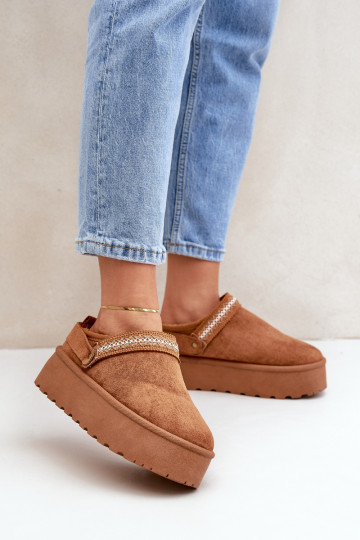 Stivali da neve Con decorazioni Haftem colore marrone Selithria 2