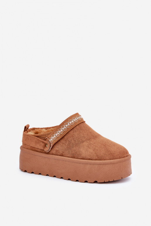 Stivali da neve Con decorazioni Haftem colore marrone Selithria