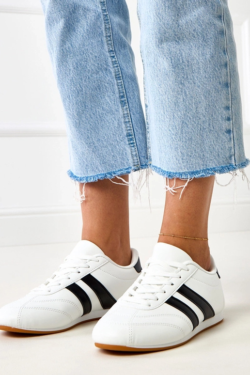 Scarpe da tennis bianche con inserti...