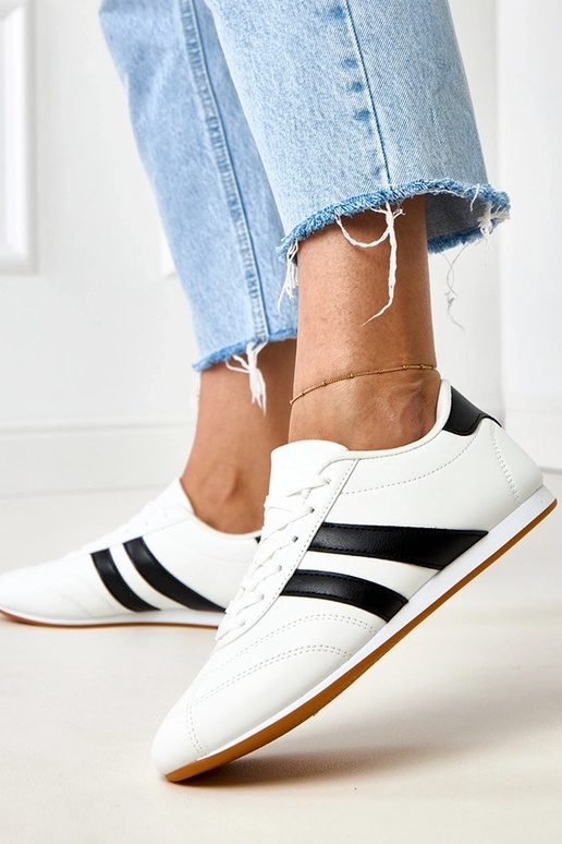 Scarpe da tennis bianche con inserti...