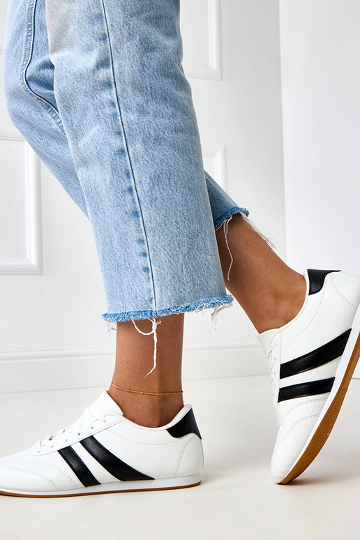 Scarpe da tennis bianche con inserti...