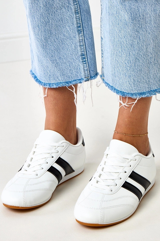 Scarpe da tennis bianche con inserti...