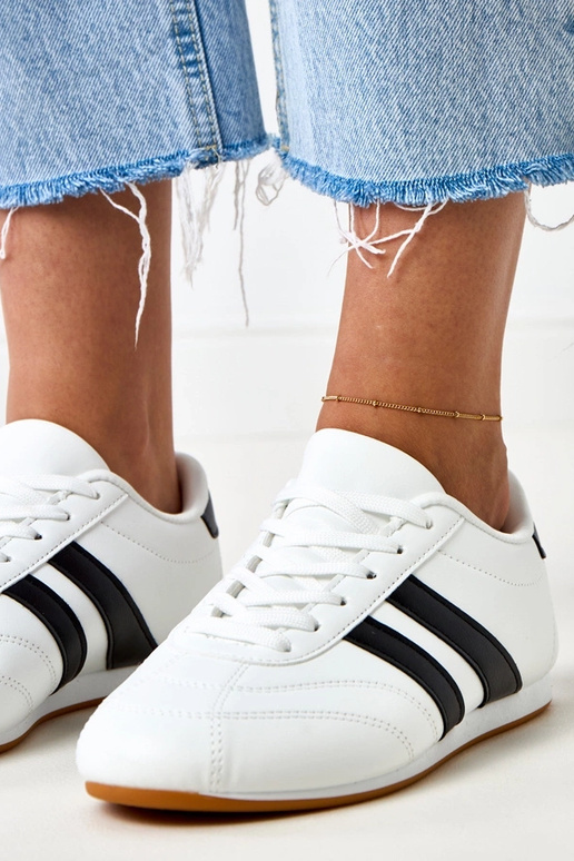 Scarpe da tennis bianche con inserti...