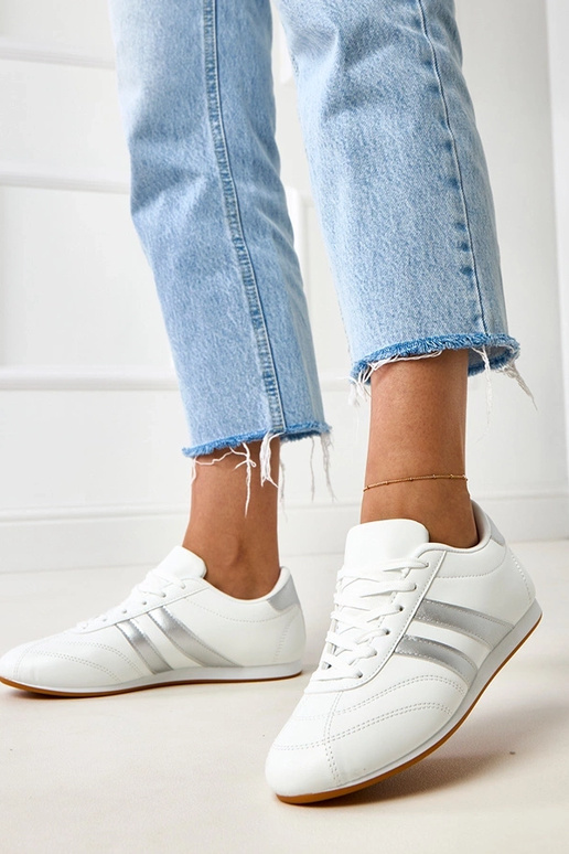 Scarpe da tennis bianche con inserti...