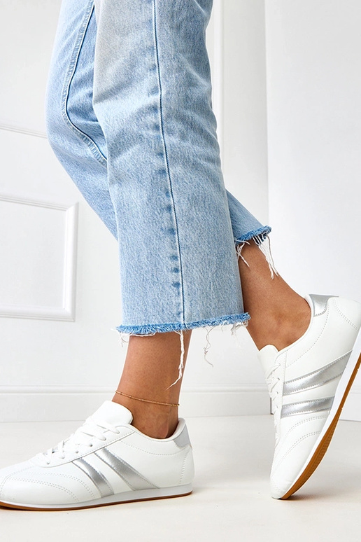 Scarpe da tennis bianche con inserti...