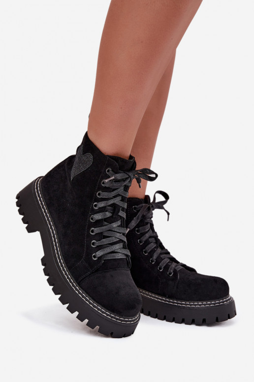 Stivali da donnacon lucentezzaoAym con i cuorim colore nero Abilitatoriri Stivali da donnacon lucentezzaoAym con i cuorim colore nero Abilitatoriri