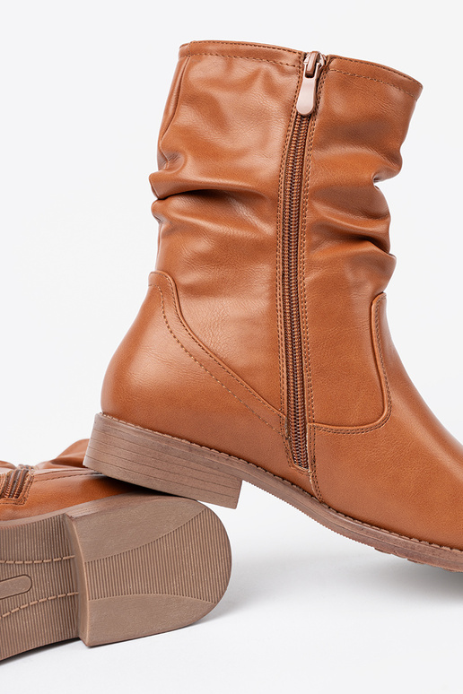 KomfortoAe scarpe karmeloAe z marszczeniami